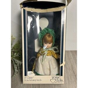 Vintage Vogue Dolls Inc. 8" Ginny Pioneer Girl 301870 With Original Box